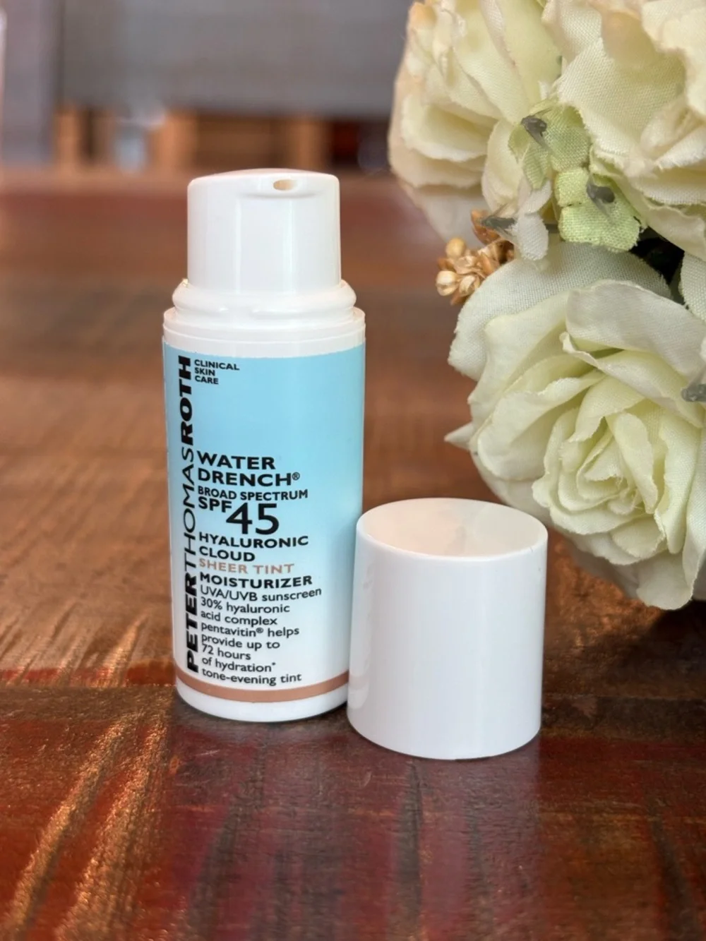 New PETER THOMAS ROTH Sheer Tint Moisturizer, SUPERGOOP Unseen SUNSCREEN + Bonus - Picture 2 of 13